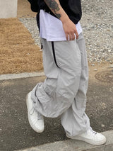 カラーレーションジッパーナイロンパンツ 2C