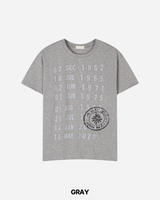レコードクロップショートスリーブT