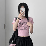ザンドット ドッグ クロップ ショートスリーブ Tシャツ(4 colors)