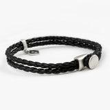 SVB-198 MONSTA X I.M Leather & Onyx Bracelet Set Unisex