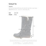 Mist 0035. Toggle Button Fur Boots - 2colors