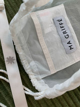 CROSS STITCH BAG  SEETHROUGH SMALL