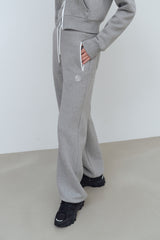 EARTHYUSE TWO-WAY TRACK PANTS - GRAY