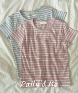 Golfer Stripe Tee(2color)