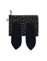 RABBIT STAR POUCH(CHARCOAL)