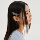 Logo hair pin