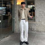 Tomfold suede jacket (3color)