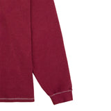 WAFFLE COZY L/S TEE_WINE