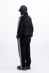 Stua Velour Velvet Set-Up Zip-Up