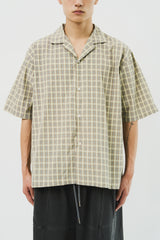 Tint Check Half Shirt (2color)