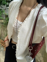 [MADE] Lenoa Frill Blouse