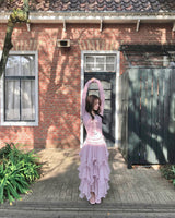 アンターリボンプリーツフラット