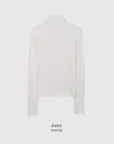 PN Angora Slim High Neck T-shirt (8color)