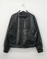 Rivet Motor Leather Jacket (2color)