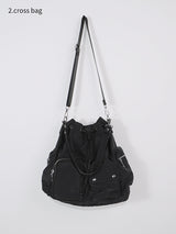 Pocket Multi-Shoulder Bag Backpack (3Way)