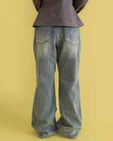 Archive washing denim