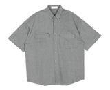 No.0727 general washing half SHIRT (3color)