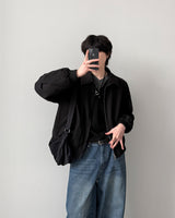 Slove Cotton Crop Jacket