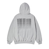 25SS ノイズモーションロゴフーディー アイボリー
