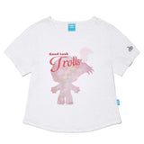 TROLLS SILHOUETTE SLIM FIT T-SHIRT - WHITE