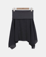 Kure Folding Lace Midi Skirt