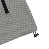 XJ132 CHECK WRINKLE WINDBREAKER (WARM GRAY)