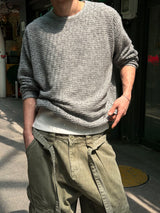[Unisex] Mix see through summer knit(3color)