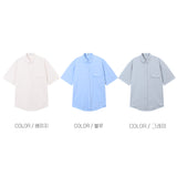 Hidden Pocket Oxford Shirt 3COLOR