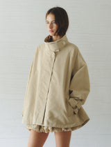 BAYLIN cape trench coat