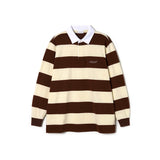 Striped Rugby Shirt_Brown