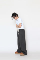 Napping scotch knit pants