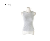 Nattie Basic Pendant Ribbed Sleeveless