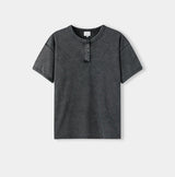 Sein Pigment Henley Neck Short Sleeve T-shirt