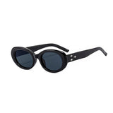 [Unisex] オーバルポイントティンテッドサングラス (2 colors)
