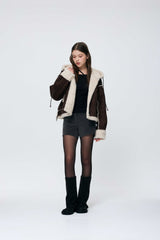 ADORABLE HOOD MUSTANG / BROWN