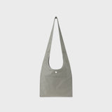 Fabric 2 Pocket Flat Cross Bag Set (Light Khaki)