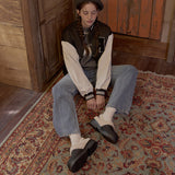  Ian Fur Padded Clog_B5223