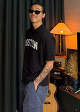 Cropped Boston Short-Sleeve T 4COLOR