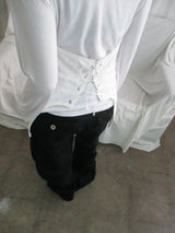 lace-up corset t