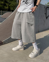 FLIN SIDE PLEAT BERMUDA SWIM PANTS