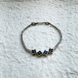 Midnight Blue Blossom Bracelet