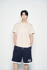 25SS カラーリングバスケットボールショートパンツ ダークネイビー