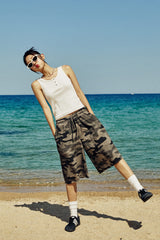 (W) CHAIN LETTERING SLEEVELESS