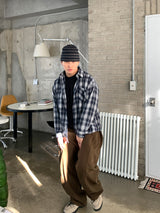 Side-ring wide pants