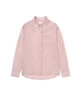 Women’s Sheer Oversized Shirt Light Pink