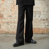 RELABEL 24SS ‘The Traveller’ Body-linear Deconstructed Split Drape Micro-leg Trousers