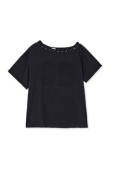 89 リヴェットTシャツ (black)