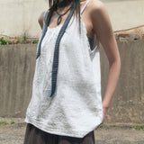 Soopul vintage layered lace strap tank top sleeveless