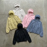 Structured Seam Hooded Jacket