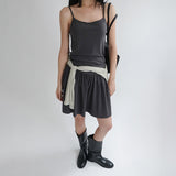[Serot] Shirred Camisole Midi Dress - 3 Colors
